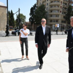 Prezident İlham Əliyev və birinci xanım Mehriban Əliyeva Gəncə şəhərində olublar
